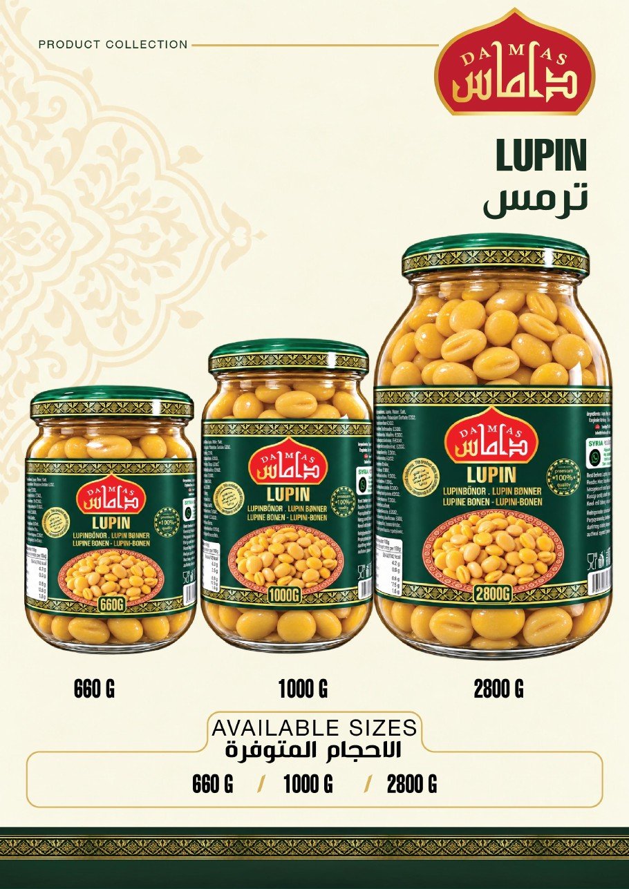 Lupin beans — Damas Food