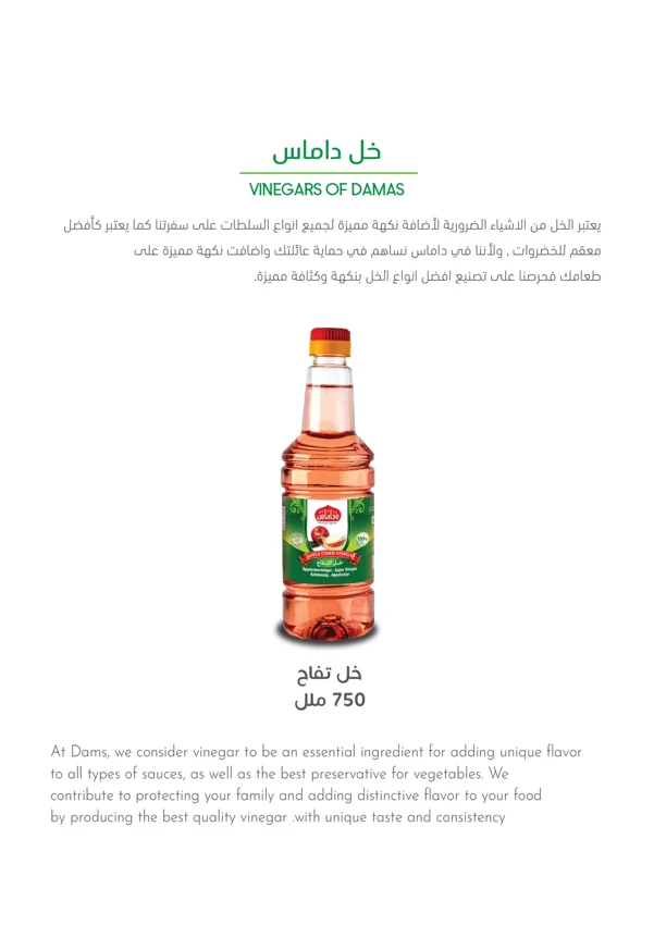 Apfelessig — Damas Food