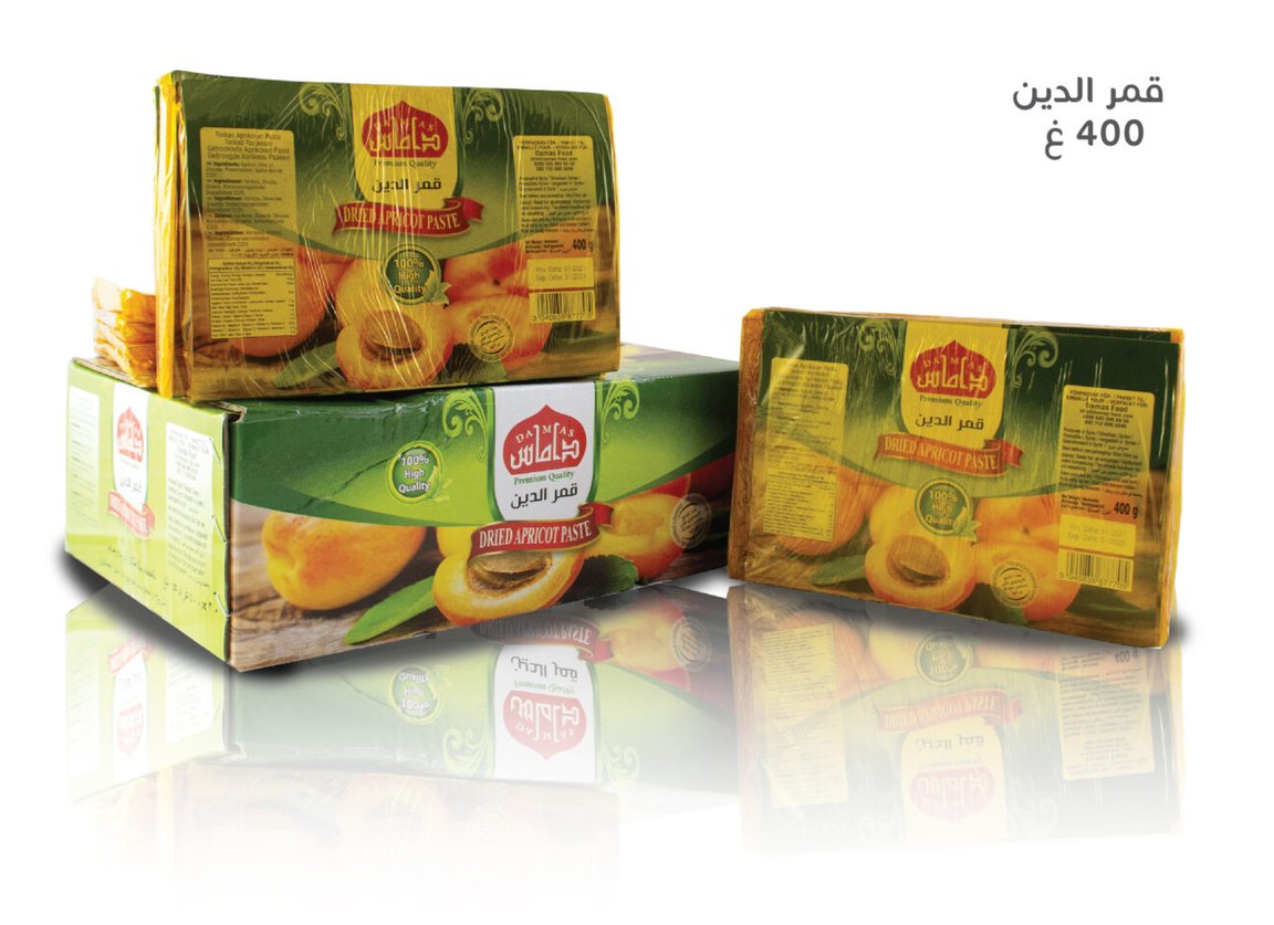 Qamar al-Din aprikospasta — Damas Food