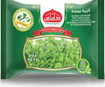 Frozen coriander — Damas Food