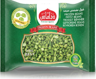 Frozen shelled fava beans — Damas Food